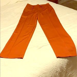 High wasted pants with button details